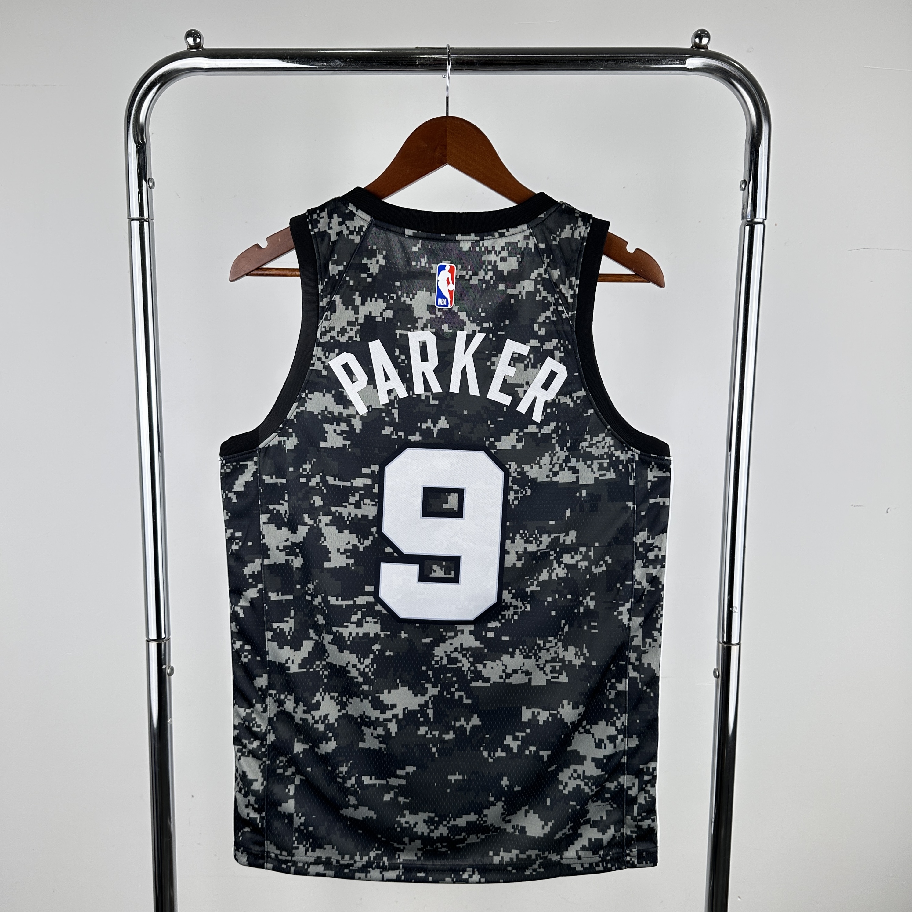 Men San Antonio Spurs #9 Parker Camo Nike 2024 NBA Jersey->san antonio spurs->NBA Jersey